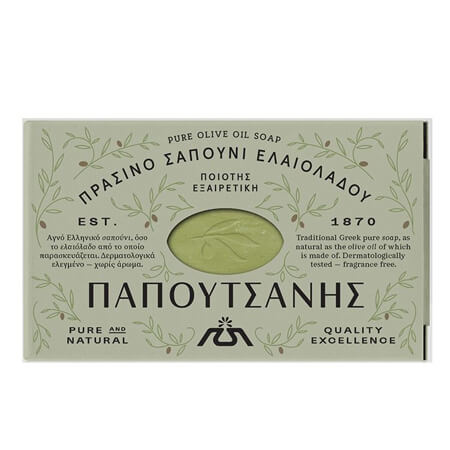 PAPOUTSANIS ΣΑΠΟΥΝΙ 125gr. ΠΡΑΣΙΝΟ