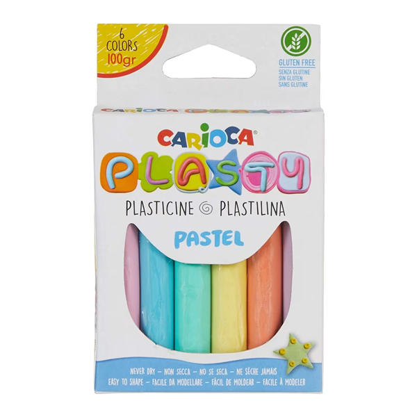 CARIOCA ΠΛΑΣΤΕΛΙΝΗ - (6 ΧΡΩΜΑΤΑ) (35787)
