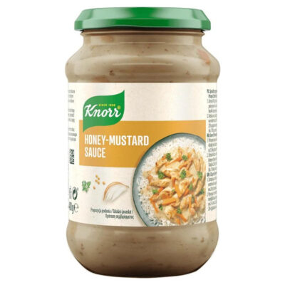 KNORR ΕΤΟΙΜΗ ΣΑΛΤΣΑ 400gr - (ΜΕΛΙ ΚΑΙ ΜΟΥΣΤΑΡΔΑ)