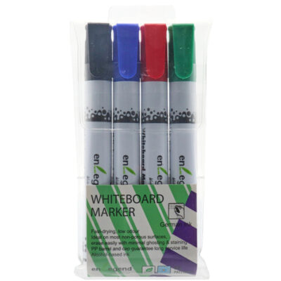 ENLEGEND ΜΑΡΚΑΔΟΡΟΙ ΑΣΠΡΟΠΙΝΑΚΑ (4τεμ.) - (ΜΠΛΕ,ΜΑΥΡΟ,ΚΟΚΚΙΝΟ,ΠΡΑΣΙΝΟ)