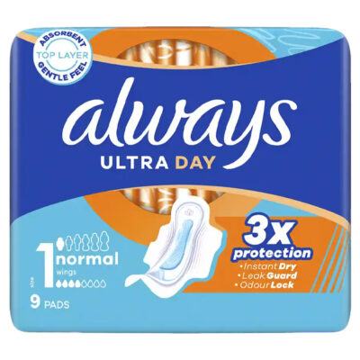 ALWAYS ΣΕΡΒΙΕΤΕΣ ULTRA  9τεμ. - (NORMAL PLUS)