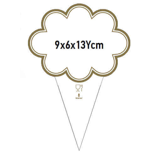 ΚΑΡΦΙ PVC (5τεμ.) (9x13cm) - (ΣΥΝΝΕΦΟ) (600232)