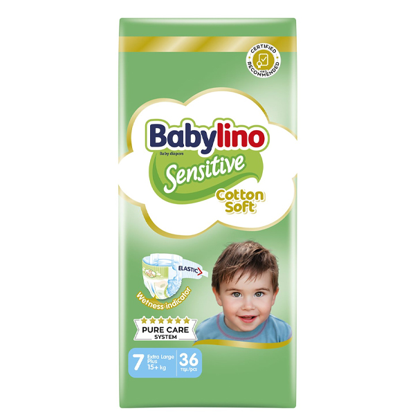 BABYLINO ΠΑΝΕΣ SENSITIVE No7 (36τεμ) (15kg+)