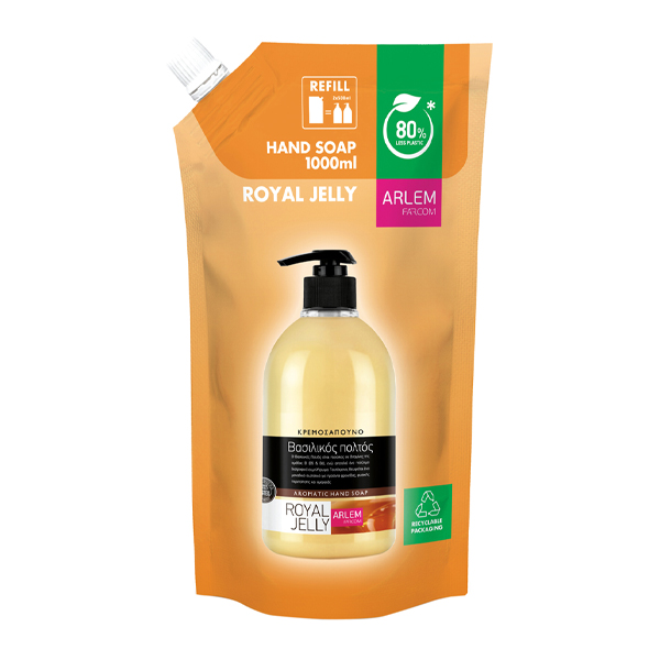 FARCOM ARLEM ΚΡΕΜΟΣΑΠΟΥΝΟ 1lit -  (DOYPACK) (ΒΑΣΙΛΙΚΟΣ ΠΟΛΤΟΣ)