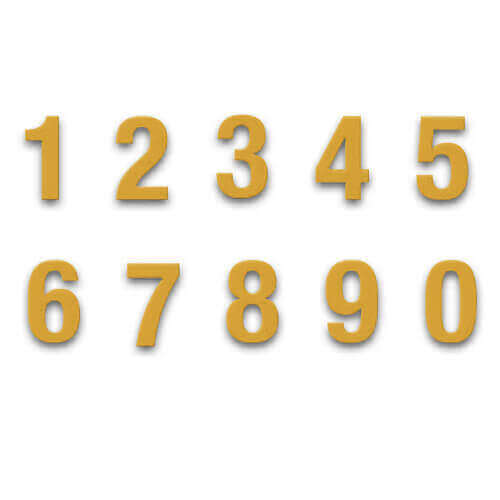 ΑΡΙΘΜΟΣ ΔΙΕΥΘΥΝΣΗΣ ΧΡΥΣΟ - (Νο 1) (400403)