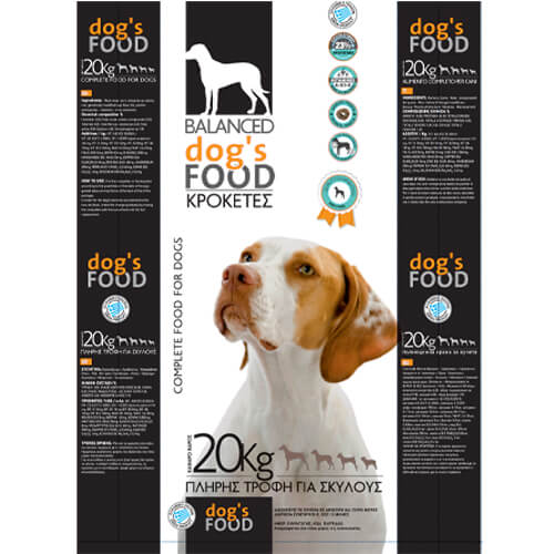 DOG'S FOOD ΣΚΥΛΟΤΡΟΦΗ 20kg