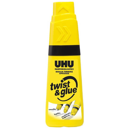 UHU ΚΟΛΛΑ TWIST ΚΑΙ GLUE 35ml