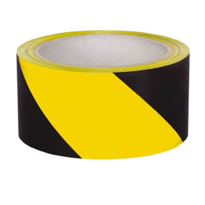 ΤΑΙΝΙΑ ΣΗΜΑΝΣΗΣ PVC (50x60) - (ΚΙΤΡΙΝΗ - ΜΑΥΡΗ)