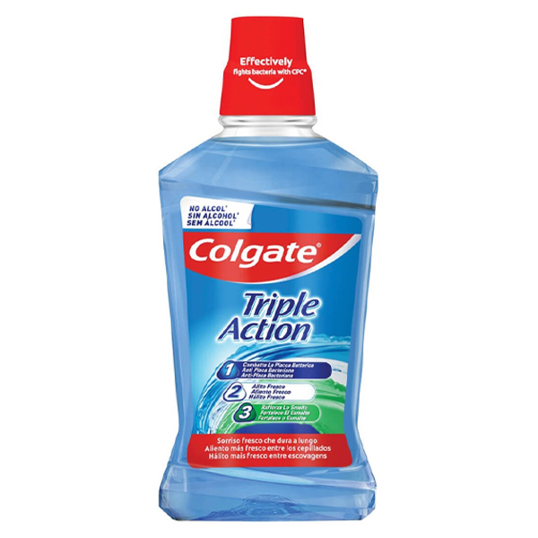 COLGATE ΣΤΟΜΑΤΙΚΟ ΔΙΑΛΥΜΑ 500ml - (TRIPLE ACTION)