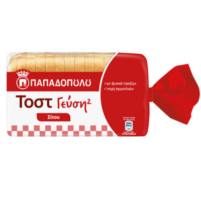 ΠΑΠΑΔΟΠΟΥΛΟΥ ΤΟΣΤ ΓΕΥΣΗ 2 325gr. - (ΣΙΤΟΥ)
