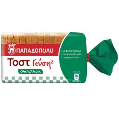 ΠΑΠΑΔΟΠΟΥΛΟΥ ΤΟΣΤ ΓΕΥΣΗ 2 325gr. - (ΟΛΙΚΗΣ ΑΛΕΣΕΩΣ)
