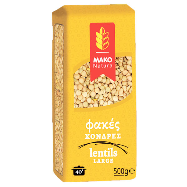 ΜΑΚΟ ΦΑΚΕΣ ΧΟΝΔΡΕΣ 500gr.