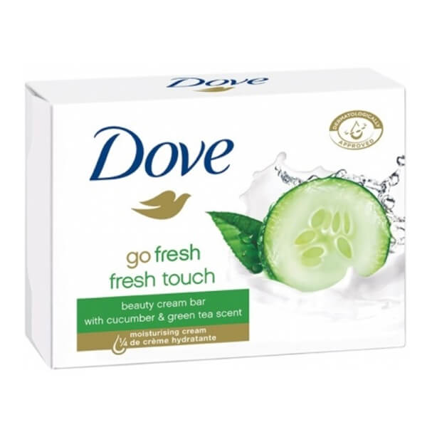 DOVE ΣΑΠΟΥΝΙ 90gr - (REFRESHING) (CUCUMBER ΚΑΙ GREEN TEA)