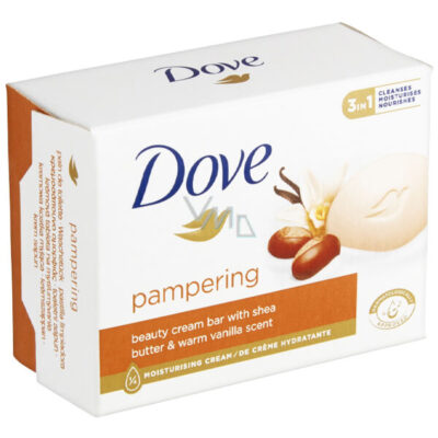 DOVE ΣΑΠΟΥΝΙ 90gr - (PUMPERING) (SHEA BUTTER ΚΑΙ VANILLA)