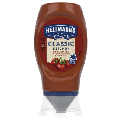 HELLMANN'S KETCHUP  250gr. - (TOP DOWN)