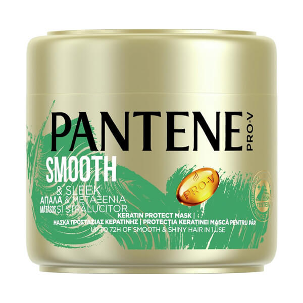 PANTENE ΜΑΣΚΑ ΜΑΛΛΙΩΝ PRO-V 300ml - (SMOOTH ΚΑΙ SLEEK)