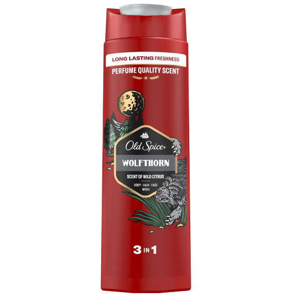 OLD SPICE ΑΦΡΟΛΟΥΤΡΟ  400ml - (WOLFTHORN)