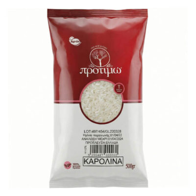 ΠΡΟΤΙΜΩ 500gr. - (ΡΥΖΙ ΚΑΡΟΛΙΝΑ)