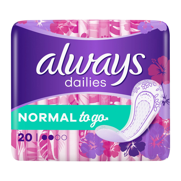 ALWAYS ΣΕΡΒΙΕΤΑΚΙΑ NORMAL TO GO 20τεμ. - (NORMAL)