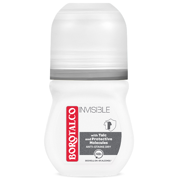 BOROTALCO DEO ROLL-ΟΝ 50ml - (INVISIBLE)