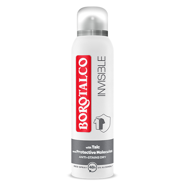 BOROTALCO DEO SPRAY 150ml - (INVISIBLE)