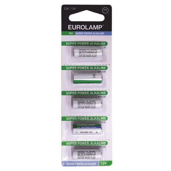 EUROLAMP ΜΠΑΤΑΡΙΑ ΑΛΚΑΛΙΚΗ 23Α 12V (5τεμ.)
