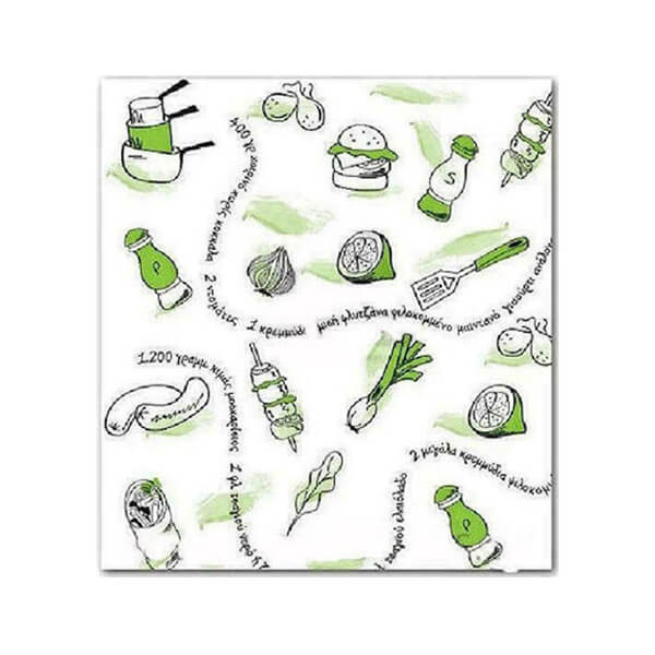 ΡΙΖΟΧΑΡΤΟ ΤΥΠΩΜΕΝΟ (DELICIOUS & TASTY) - (20x30cm) - (10kg)