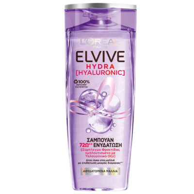 ELVIVE SHAMPOO 400ml - (HYDRA HYALURONIC)