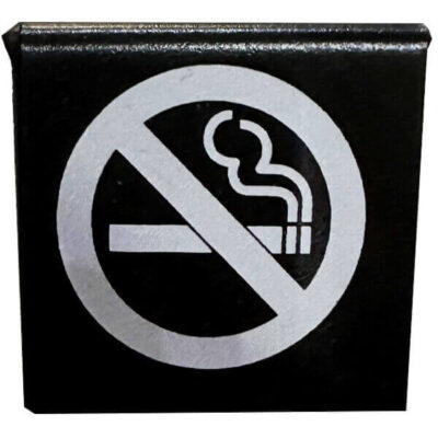 ΣΗΜΑΝΣΗ PG ΜΑΥΡΟ (5x5cm) - (ΑΠΑΓΟΡΕΥΣΗ ΤΣΙΓΑΡΟΥ) (400331)