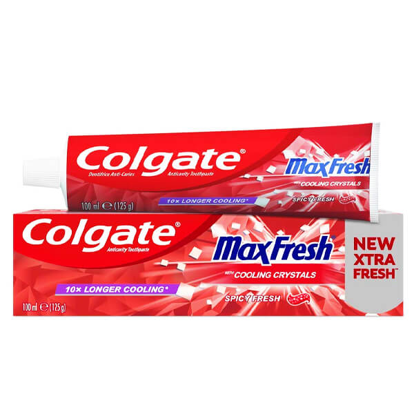 COLGATE MAX FRESH 100ml - (COOLING CRYSTALS) (SPICY FRESH) (ΟΔΟΝΤΟΚΡΕΜΑ)