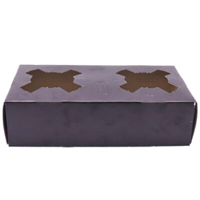 ΠΟΤΗΡΟΘΗΚΗ 2 ΘΕΣΕΩΝ (50τεμ.) - (ΜΑΥΡΗ)