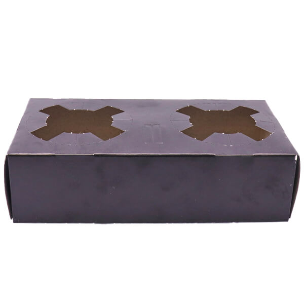 ΠΟΤΗΡΟΘΗΚΗ 2 ΘΕΣΕΩΝ (50τεμ.) - (ΜΑΥΡΗ)