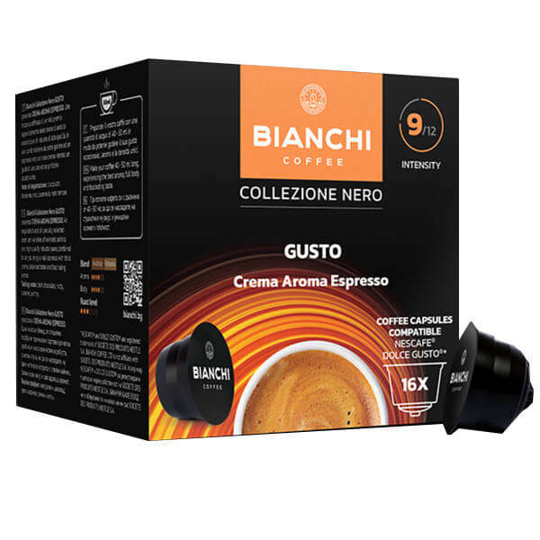 BIANCHI DOLCE GUSTO ESPRESSO CAPS (16τεμ.x7gr.) - (CREMA AROMA)