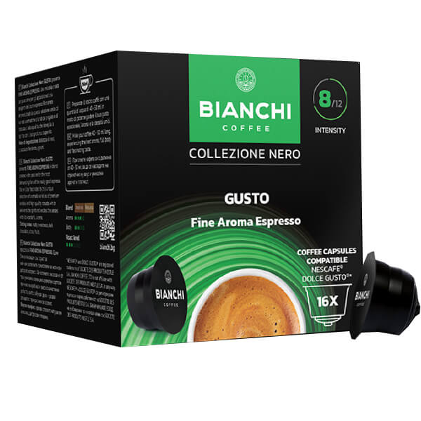 BIANCHI DOLCE GUSTO ESPRESSO CAPS (16τεμ.x7gr.) - (FINE AROMA)