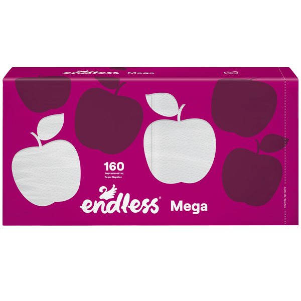 ENDLESS ΧΑΡΤΟΠΕΤΣΕΤΑ 2PACK MEGA - (33x33cm) (160τεμ.)