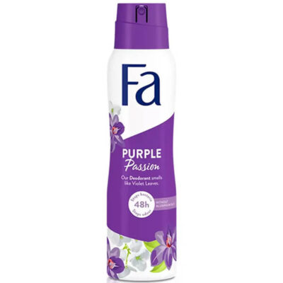 FA DEO SPRAY 150ml - (PURPLE PASSION) (0%)