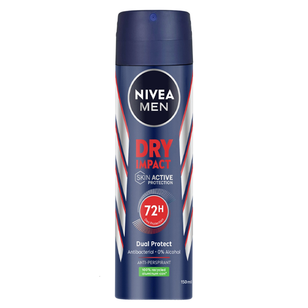 NIVEA DEO MEN 150ml - (DRY IMPACT)
