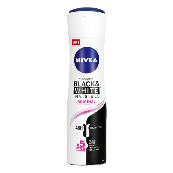 NIVEA DEO WOMEN 150ml - (B ΚΑΙ W) (CLEAR INVISIBLE)