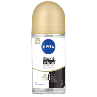 NIVEA ROLL-ON WOMEN 50ml - (B ΚΑΙ W) (INVISIBLE) (SILKY SMOOTH)