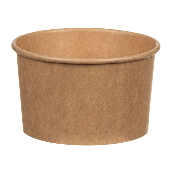 ΧΑΡΤΙΝΟ ΚΥΠΕΛΟ ΠΑΓΩΤΟΥ (8oz) - (ΚΡΑΦΤ) (50τεμ.)