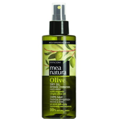 FARCOM MEA NATURA OLIVE ΛΑΔΙ ΜΑΛΛΙΩΝ ΚΑΙ ΣΩΜΑΤΟΣ 160ml