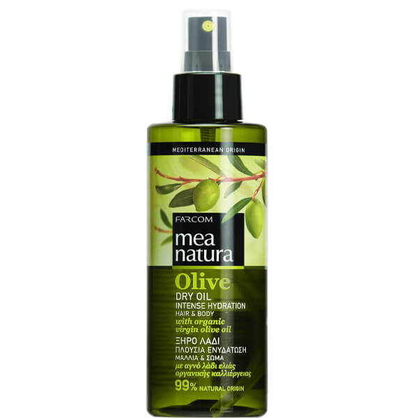 FARCOM MEA NATURA OLIVE ΛΑΔΙ ΜΑΛΛΙΩΝ ΚΑΙ ΣΩΜΑΤΟΣ 160ml