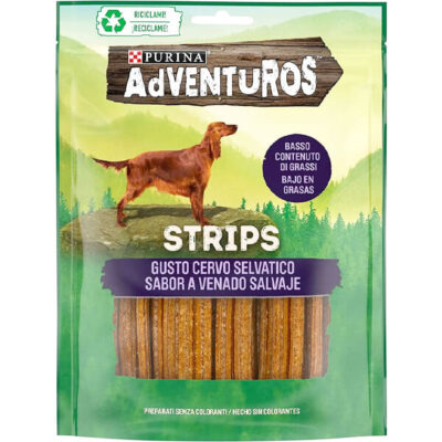 PURINA ADVENTUROS ΣΚΥΛΟΤΡΟΦΗ STRIPS 90gr. - (ΕΛΑΦΙ)