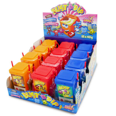 DUST N DIP ΚΑΔΟΣ ΑΠΟΡΡΙΜΜΑΤΩΝ ΜΕ ΓΛΕΙΦΙΤΖΟΥΡΙ (12x40gr)