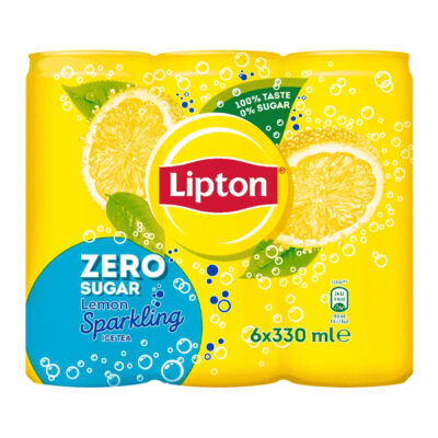 LIPTON SPARKLING ICE TEA Χ. ΖΑΧΑΡΗ (6x330ml) - (ΛΕΜΟΝΙ)