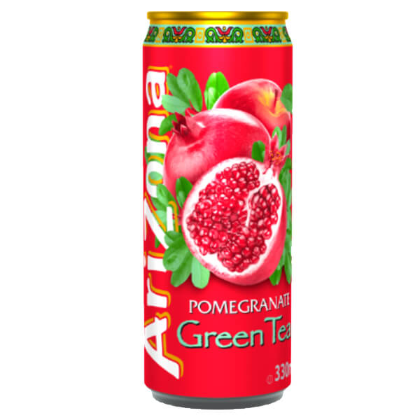 ARIZONA ΠΡΑΣΙΝΟ ΤΣΑΙ 330ml - (ΡΟΔΙ) (SLIM CAN)