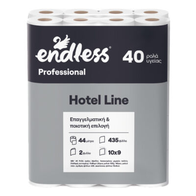 ENDLESS ΧΑΡΤΙ ΥΓΕΙΑΣ HOTEL LINE 2ply - (125gr. x 40 ΡΟΛΛA)