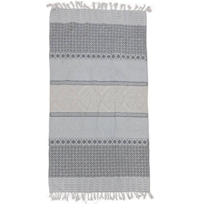 ΠΕΤΣΕΤΑ ΘΑΛΑΣΣΗΣ ΜΕ ΚΡΟΣΙΑ 90x170cm - (ΓΕΩΜΕΤΡΙΚΑ ΣΧΕΔΙΑ) (TOW-23303)