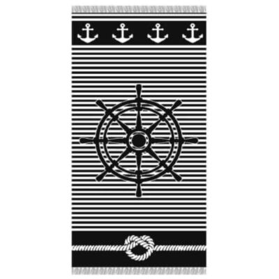 ΠΕΤΣΕΤΑ ΘΑΛΑΣΣΗΣ ΜΕ ΚΡΟΣΙΑ 90x170cm - (ΑΓΚΥΡΑ) (TOW-23308)