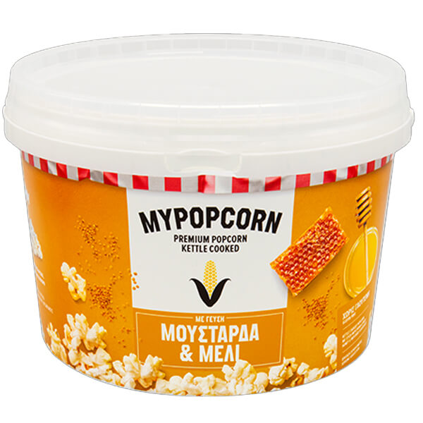 MYPOPCORN ΠΟΠ ΚΟΡΝ ΜΟΥΣΤΑΡΔΑ ΚΑΙ ΜΕΛΙ - 200gr.